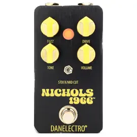 Педаль эффектов для электрогитары Danelectro Nichols 1966 Fuzz/Distortion Effects Pedal