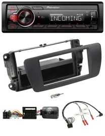 Автомагнитола Pioneer Bluetooth USB DAB для Seat Ibiza, черная