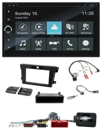 Автомагнитола для Mazda CX-7 (2008–2010) Blaupunkt 2DIN, Bluetooth, USB, DAB, навигация, TMC