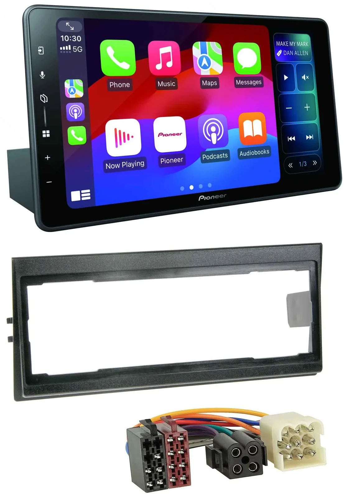 Pioneer Bluetooth DAB MP3 USB Autoradio für Volvo 740, 760 (1982-1992)