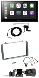 Pioneer USB Lenkrad 2DIN Bluetooth DAB Autoradio für Alfa Romeo GT 147 07-10 ant