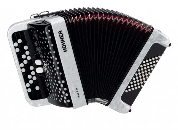 Баян ученический HOHNER Nova II 48 white