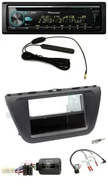 Автомагнитола Pioneer CD/MP3, DAB, USB для Suzuki SX4 (с 2013), совместим с кнопками на руле