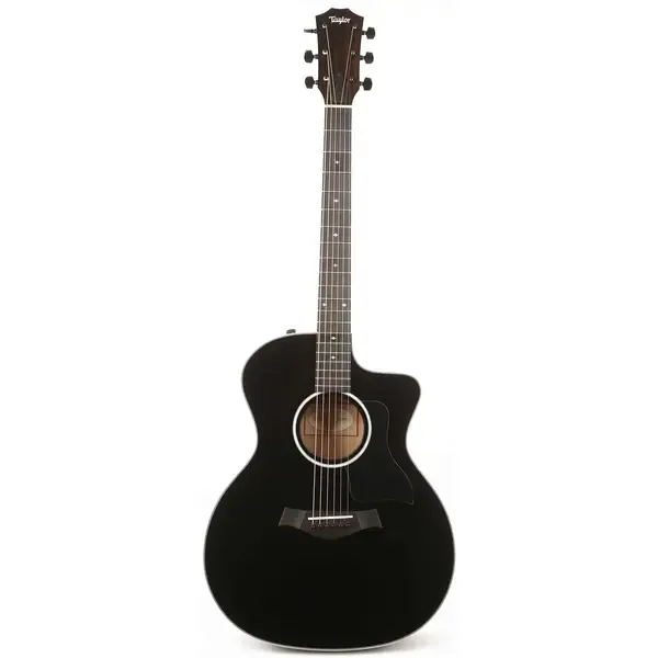 Электроакустическая гитара Taylor 214ce-BLK DLX Grand Auditorium Acoustic-Electric Black