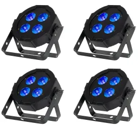 Прожектор PAR American DJ Mega Hex L Par RGBLA+UV LED (набор, 4 шт.)