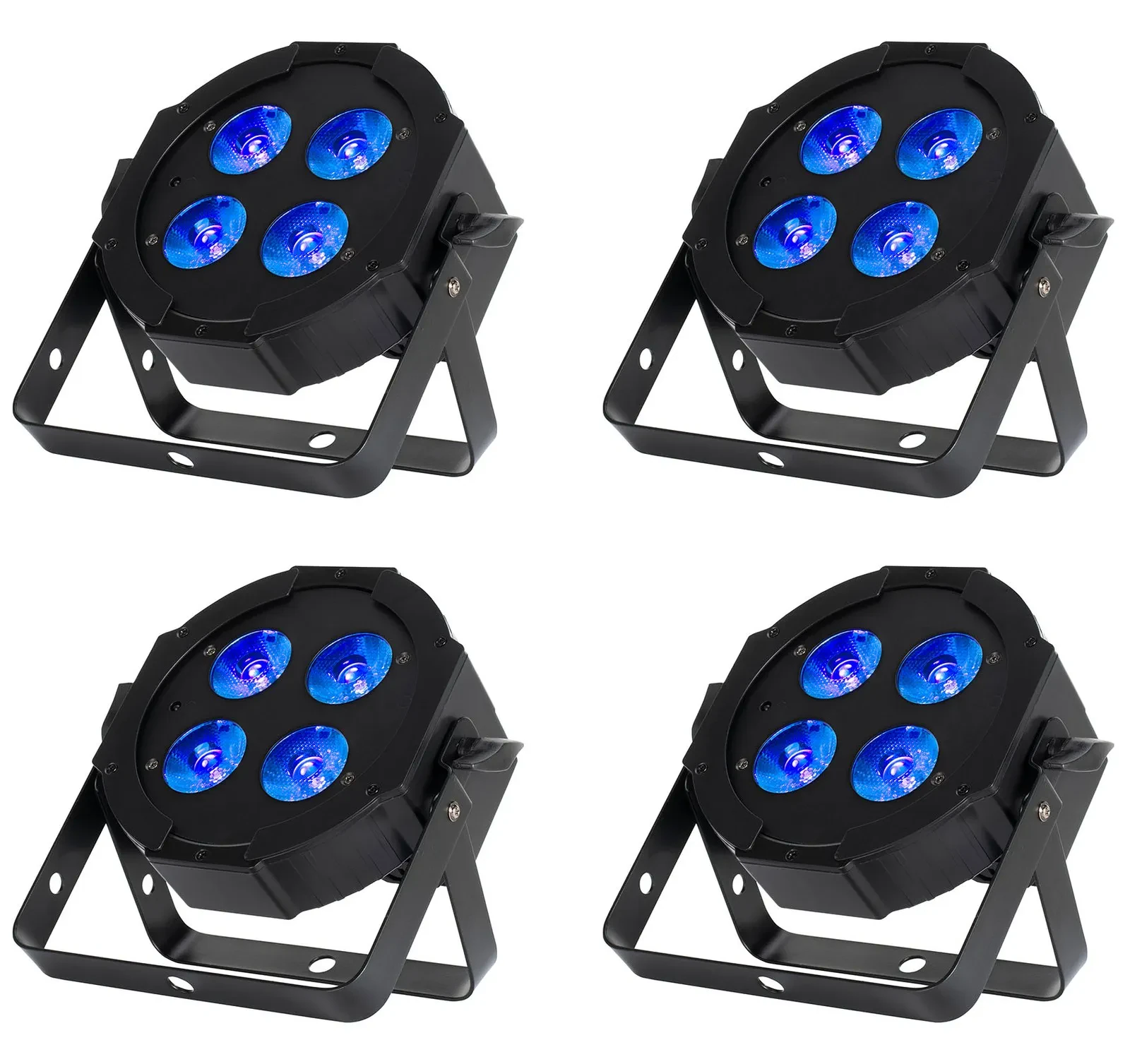 Прожектор PAR American DJ Mega Hex L Par RGBLA+UV LED (набор, 4 шт.)