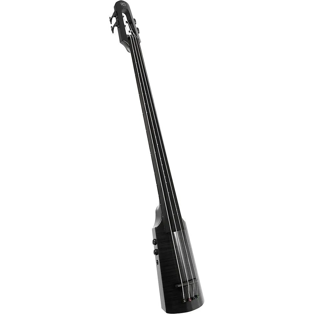 Бас-гитара NS Design WAV4c Omni Bass 4-String, 34", чёрный с системой Boomerang Strap и чехлом