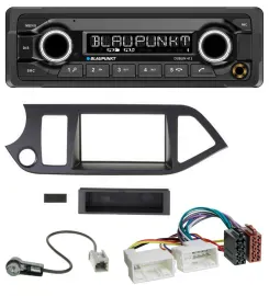 Автомагнитола для Kia Picanto (с 2011) Blaupunkt Bluetooth, USB, AUX, MP3