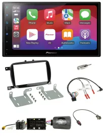 Pioneer DAB USB Lenkrad Bluetooth 2DIN Autoradio für 500 X ab 2016 Facelift Pian