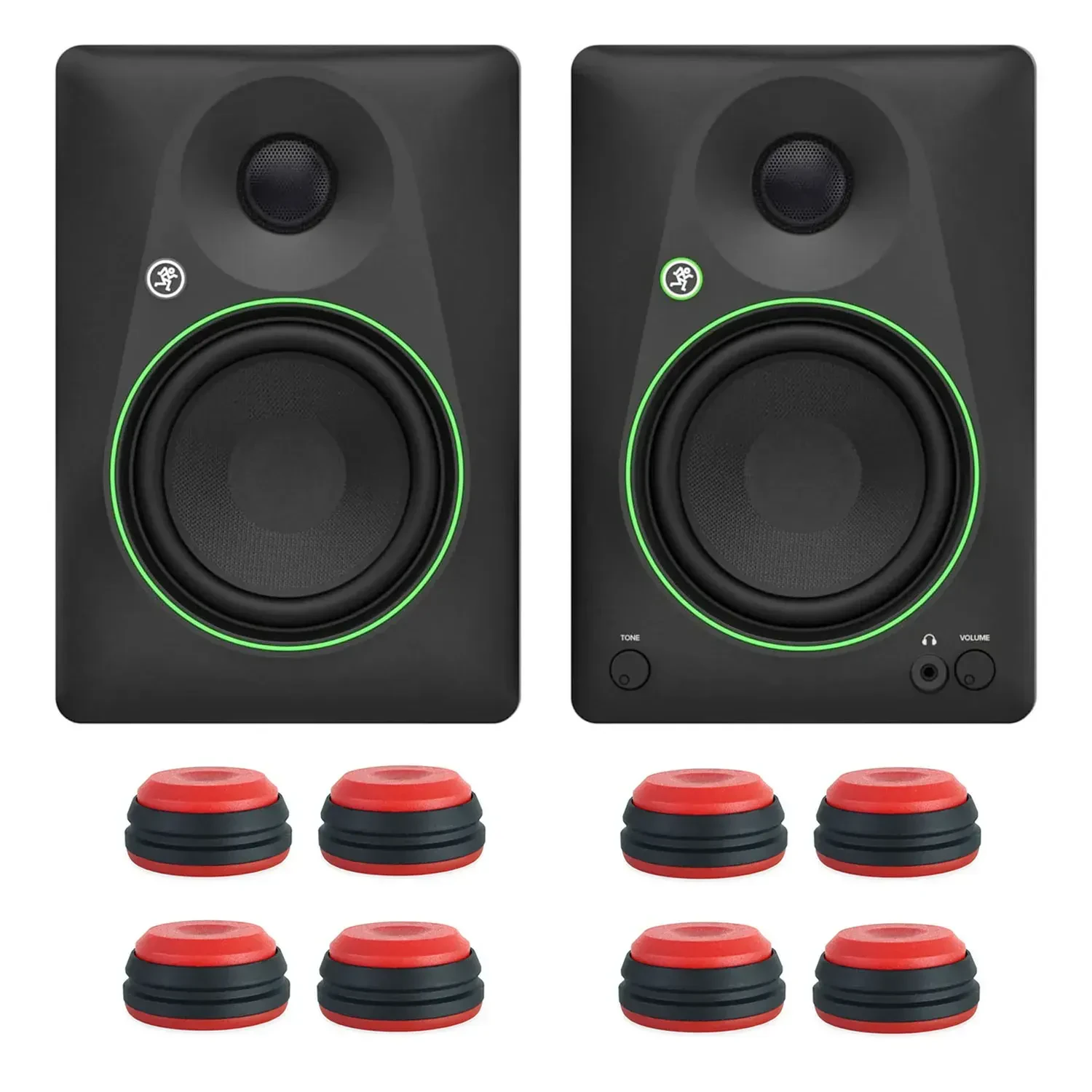 Активный студийный монитор Mackie CR5BT Black с подставками (пара)