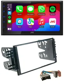 JVC Bluetooth USB MP3 2DIN DAB Autoradio für Kia Carnival (2001-2005)