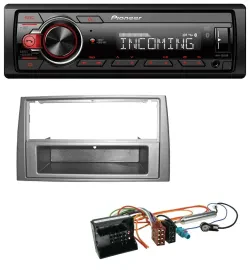 Pioneer Bluetooth USB DAB MP3 Autoradio für Peugeot 308 07-09 dunkelsilber