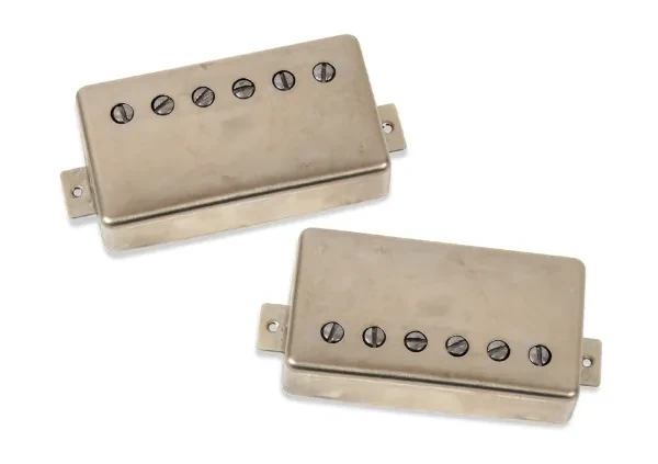 Seymour Duncan SH-4/SH-2n Hot Rodded Humbucker Pickup Set, Raw Nickel