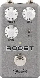 Genuine FENDER Hammertone  Boost Pedal, Solid Aluminum Stomp Box #0234579000