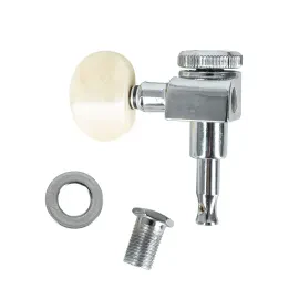 345CX Locking Tuners 3+3 Chrome, E-Gitarren, Westerngitarren, 90°, 9.8mm, 18mm
