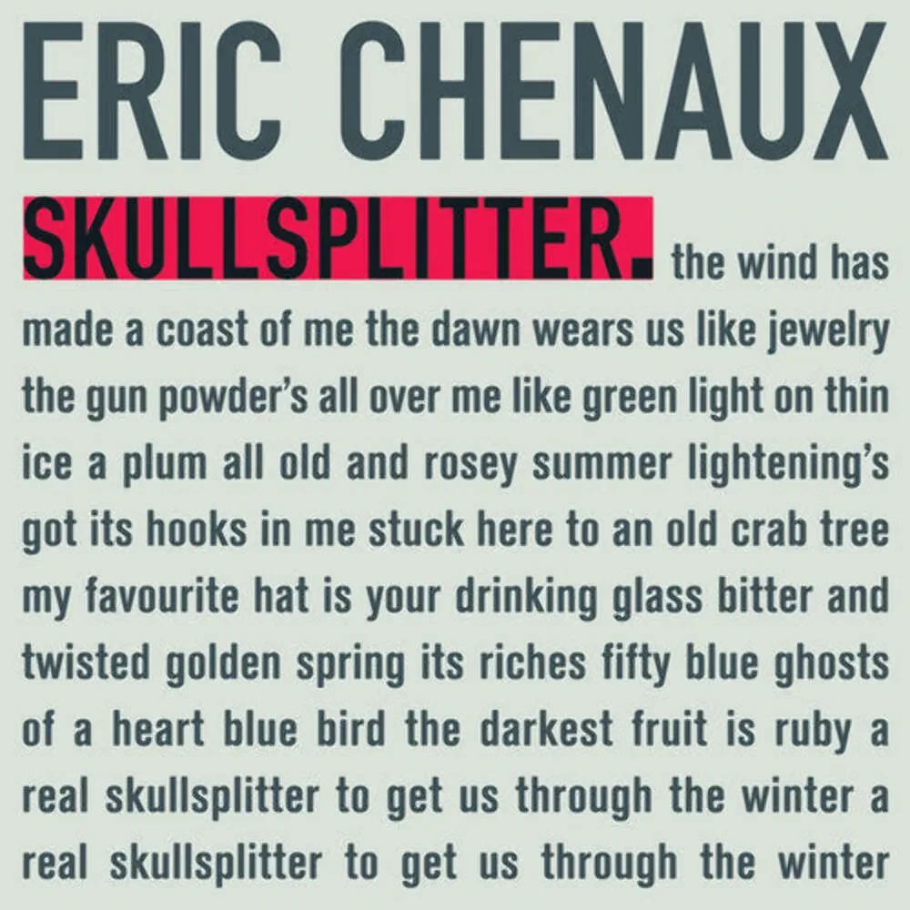 Виниловая пластинка Eric Chenaux – Skullsplitter (Релиз 2015)