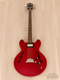 Бас-гитара Epiphone EB-2 Rivoli Semi-Hollow Short Scale Bass Cherry Japan 1990