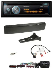 Pioneer Lenkrad DAB USB CD Bluetooth Autoradio für Ford Focus Mondeo schwarz