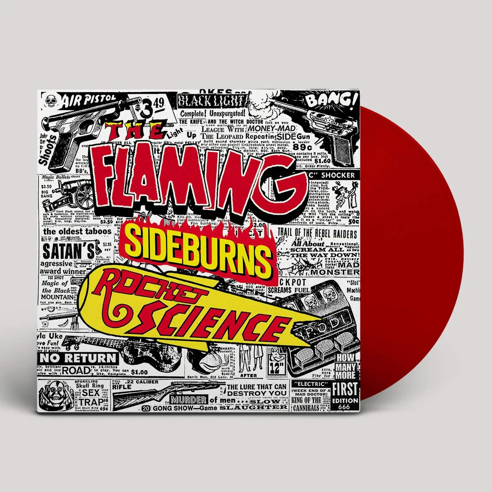 Виниловая пластинка The Flaming Sideburns – Rocket Science Релиз 2025