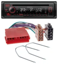 Автомагнитола Kenwood MP3 CD USB Bluetooth DAB для Citroen BX (1992–1994), XM (1989–2000)