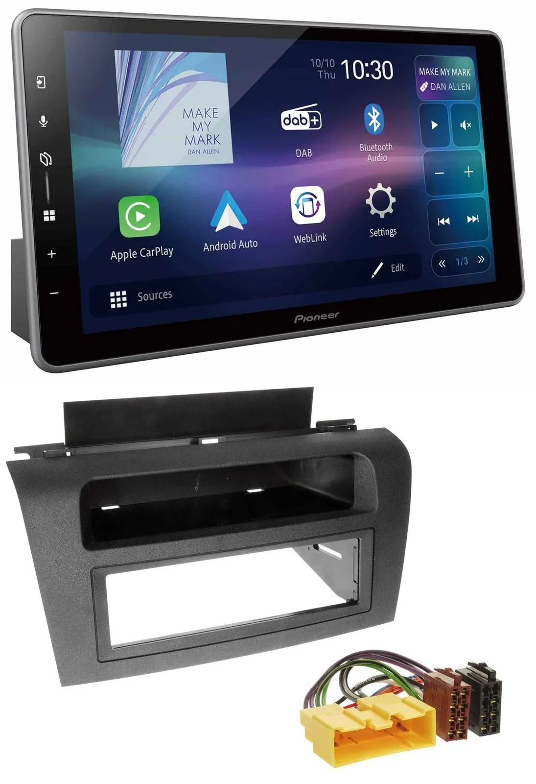 Автомагнитола для Mazda 3 (2004–2008) Pioneer Bluetooth USB DAB MP3