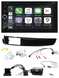 Blaupunkt DAB USB Bluetooth Lenkrad 2DIN TMC Navigation für Alfa Giulietta 940 1