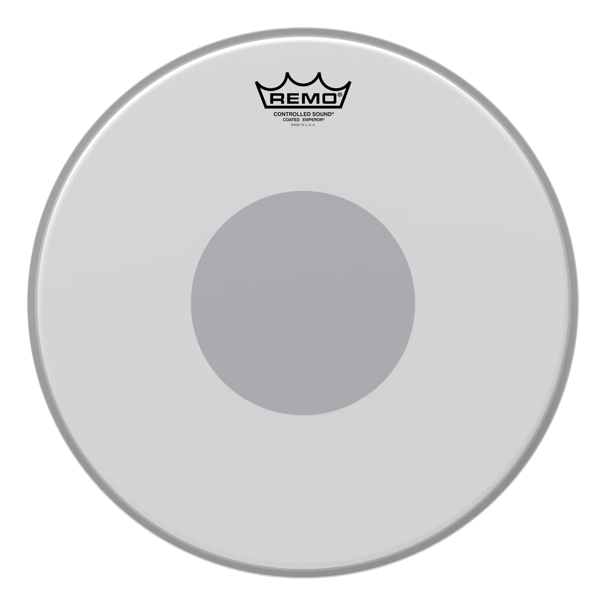 Пластик для барабана Remo 14" Controlled Sound Emperor Coated Black Dot