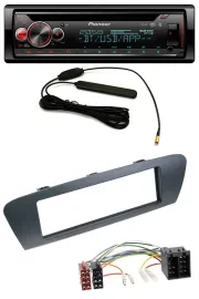 Автомагнитола для Renault Scenic (с 2009) Pioneer USB, DAB, MP3, Bluetooth, CD, серый