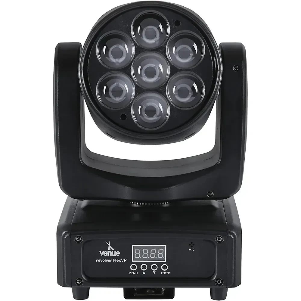 Venue Revolver Flex VP Zooming RGBW Moving Head Spot/Wash Light w/VenuLink Port