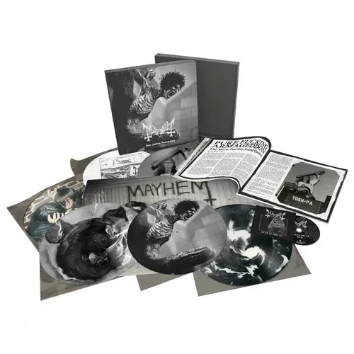Виниловая пластинка Mayhem - Pure Fucking Armageddon - 6LP Picture Discs w/ DVD [New Vinyl LP] Overs