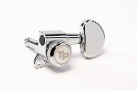 TONEPROS GKL33K-C Locking Tuner with 18:1 Gear Ratio and "Kidney" Style Button -