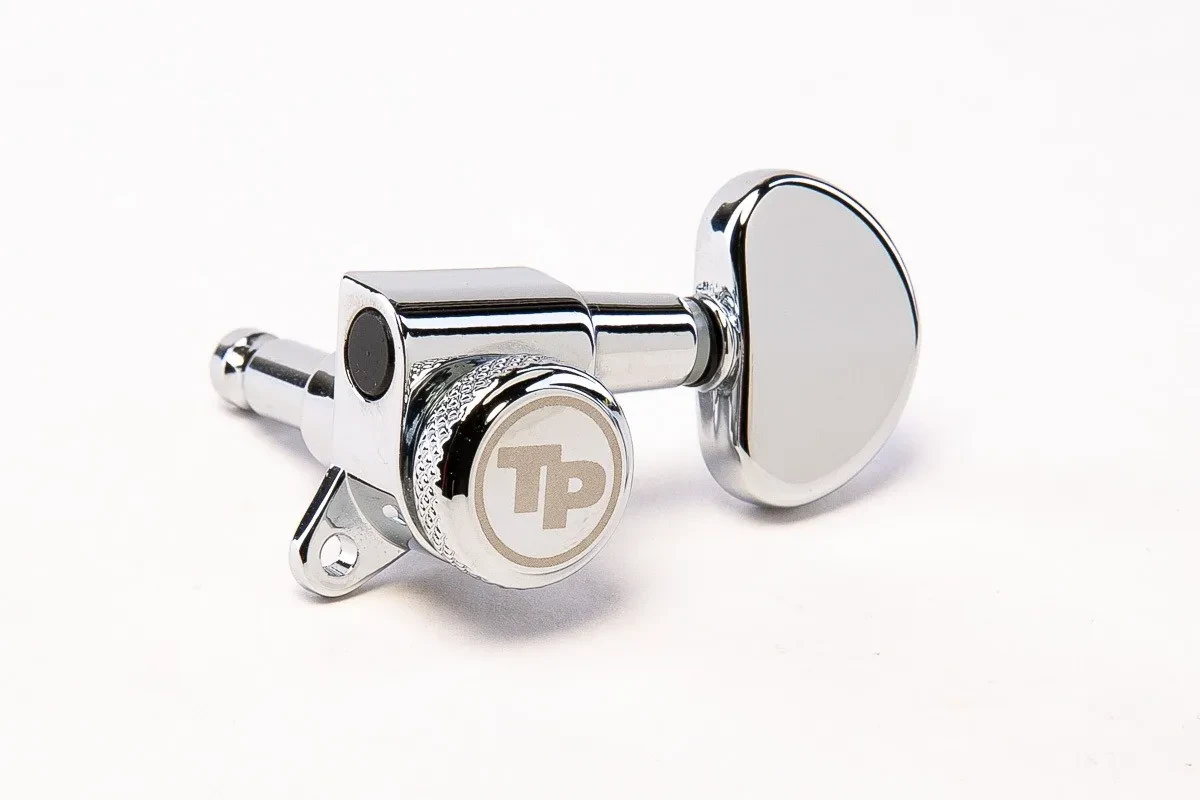 TONEPROS GKL33K-C Locking Tuner with 18:1 Gear Ratio and "Kidney" Style Button -