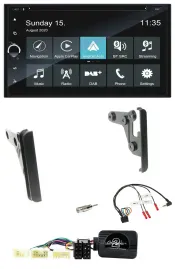 Blaupunkt 2DIN Lenkrad TMC Bluetooth USB DAB Navigation für Toyota FJ ab 2007