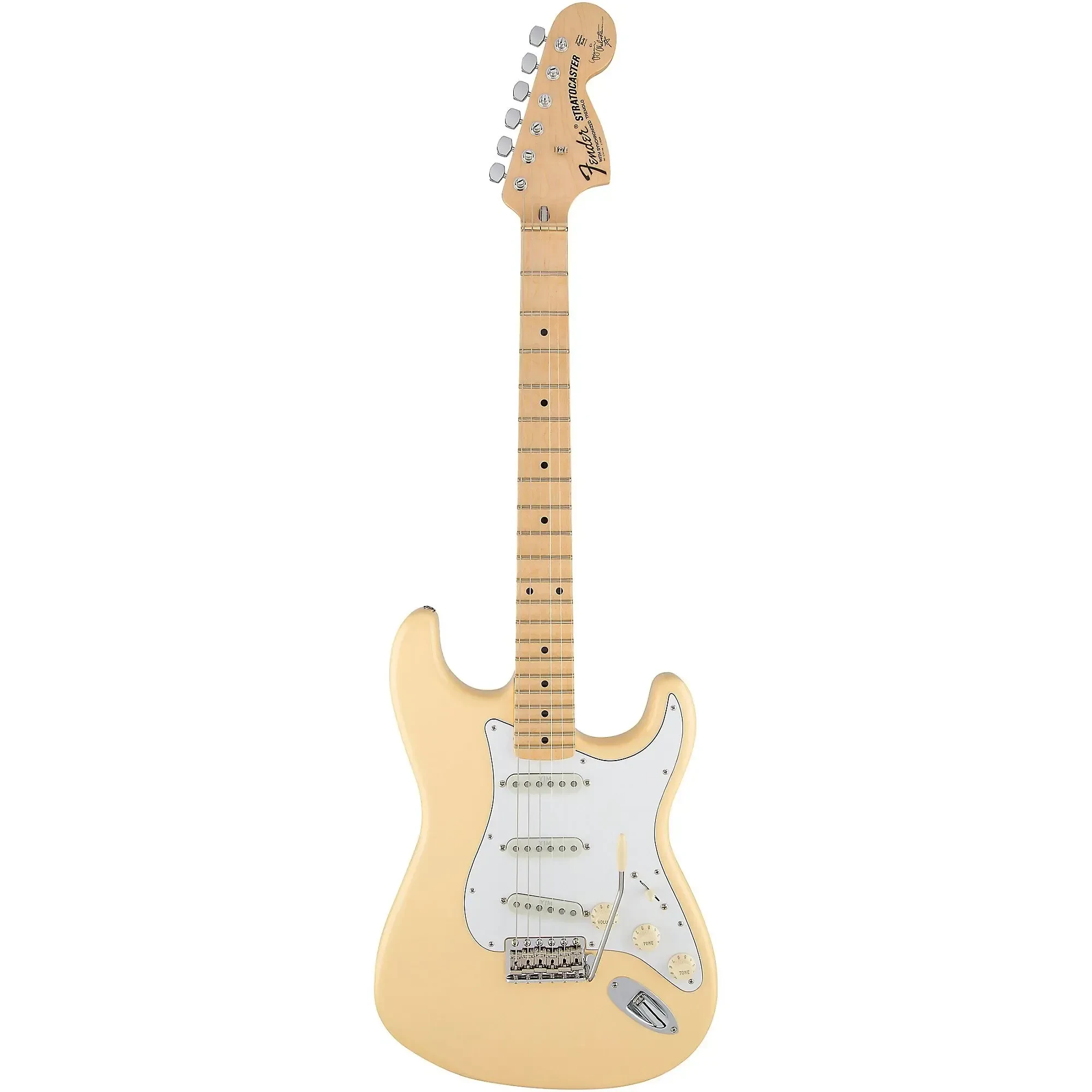 Электрогитара Fender Yngwie Malmsteen Stratocaster Vintage White with Maple Fingerboard