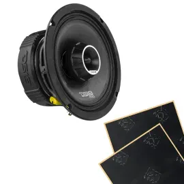 DS18 PRO-ZT6 6.5” PRO-ZT Series 4-ohm Midrange Loudspeaker w/ Sound Damping