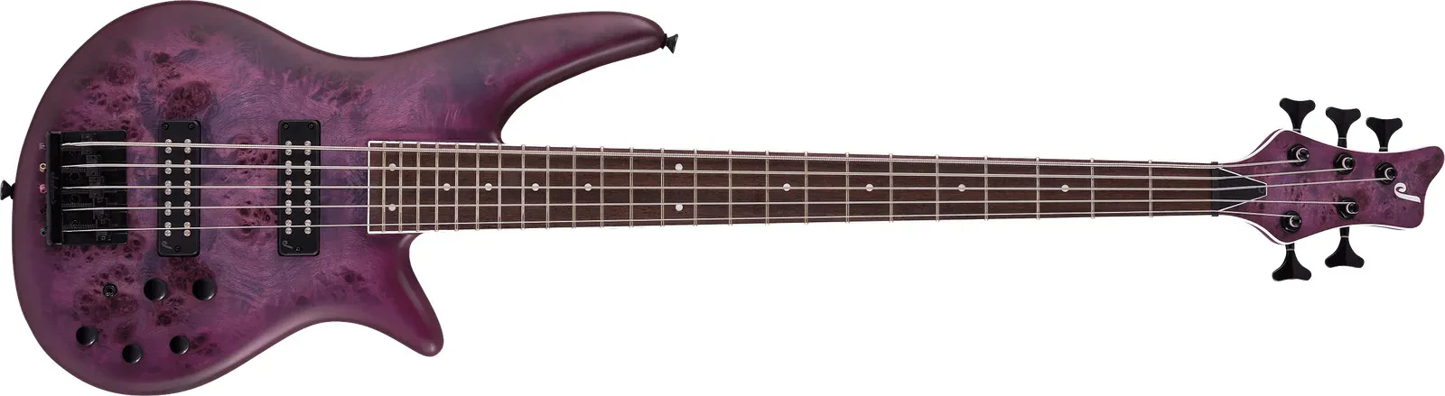 Jackson X Series Spectra Bass SBXP V, Bass Guitar, Transparent Purple Burst