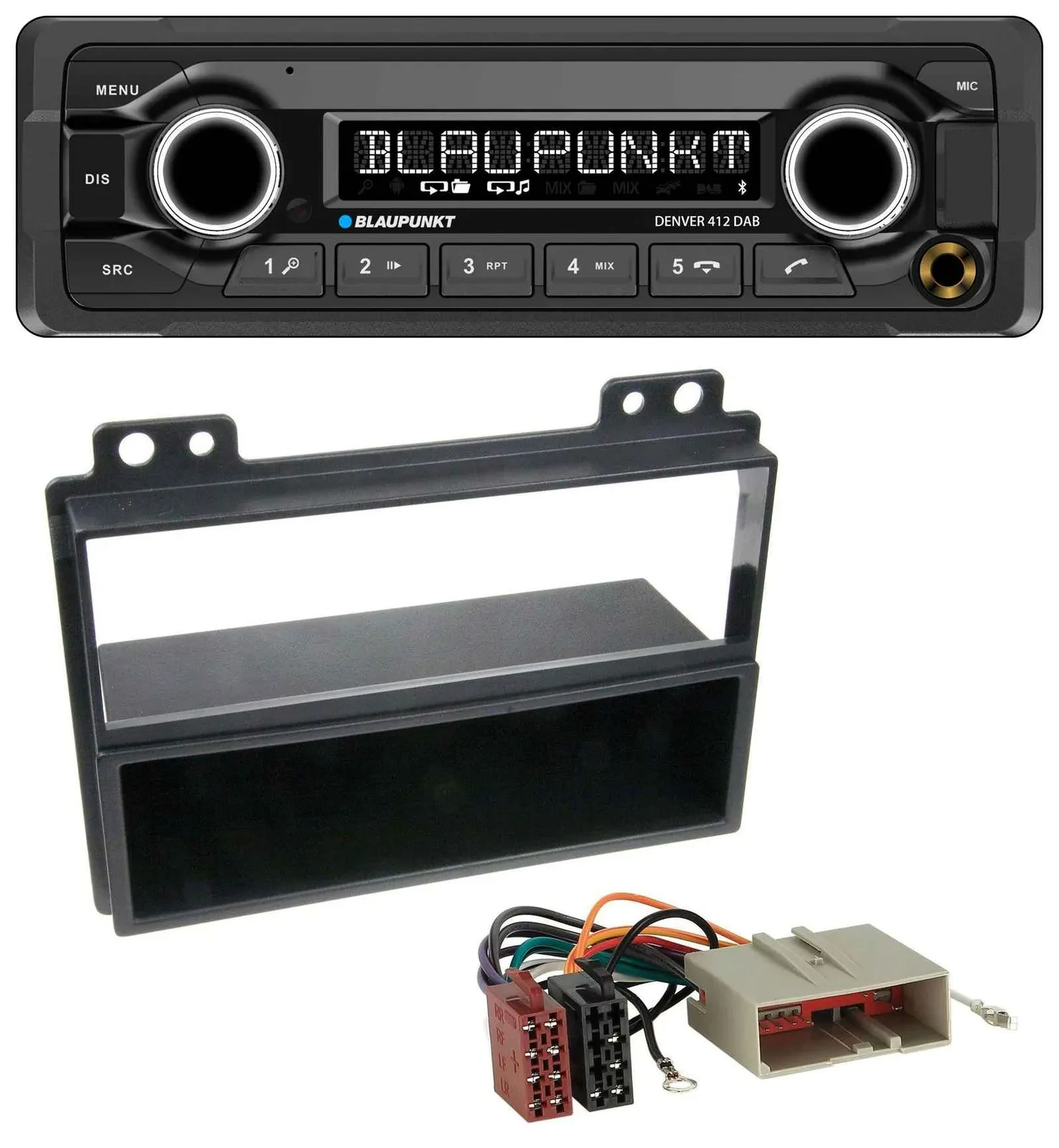 Blaupunkt Bluetooth DAB MP3 USB Autoradio für Ford Fiesta 03-05 Fusion 02-05