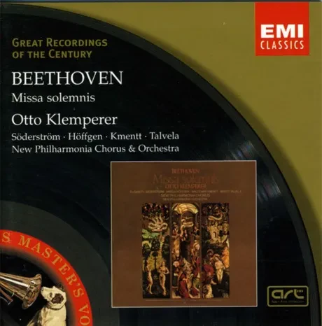OTTO KLEMPERER - BEETHOVEN: Missa Solemnis (CD)