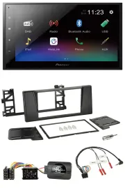 Pioneer USB Bluetooth DAB 2DIN Lenkrad Autoradio für BMW 5er E39 1997-2001