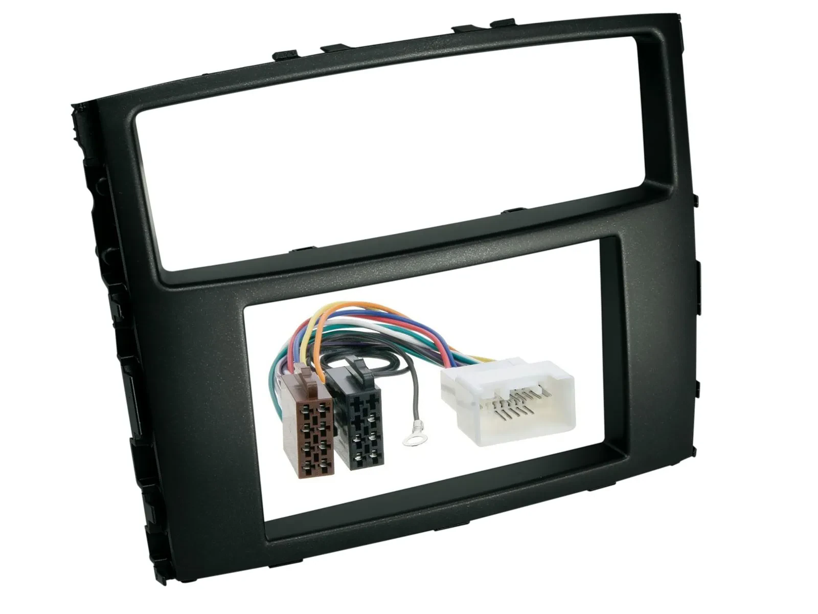 Einbauset Doppel DIN Autoradio für Mitsubishi Pajero 2006-2014