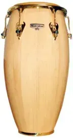 Latin Percussion LP Matador 12-1/2" Wood Tumbadora - Natural/Gold Tone