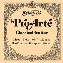 Струна для классической гитары D'Addario J4606, нейлон, калибр 44