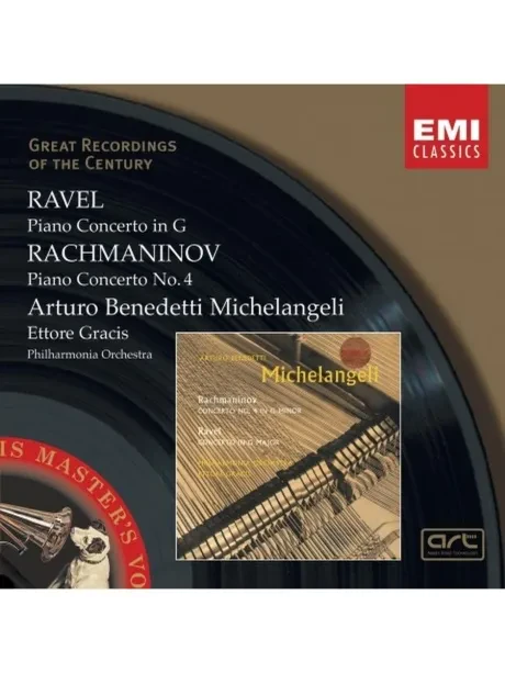 ARTURO BENEDETTI MICHELANGELI - Ravel / Rachmaninoff: Piano Concertos (CD)