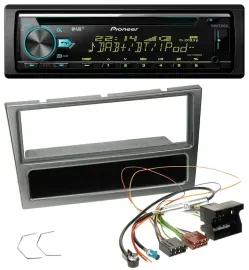 Pioneer DAB MP3 CD USB Bluetooth Autoradio für Opel Corsa C Quadlock 2004-2006 a