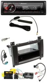 Pioneer MP3 DAB 1DIN Lenkrad USB Autoradio für Mercedes Vito W447 ab 14 Audio 10