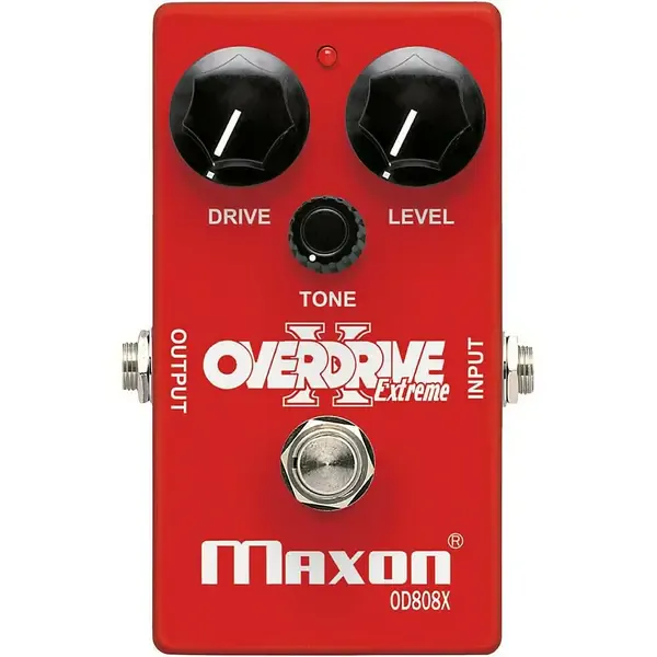 Педаль эффектов для электрогитары Maxon OD808X Overdrive Extreme