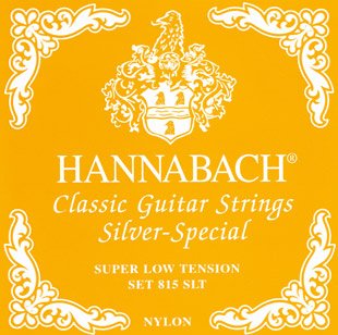 Струны для классической гитары Hannabach 815SLT Yellow SILVER SPECIAL 28-41