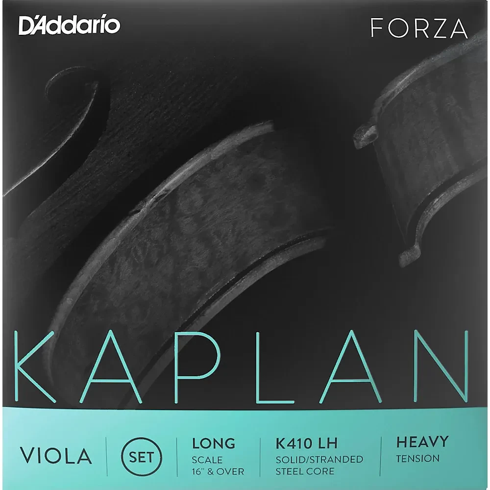 Струны для альта D'Addario Kaplan (набор) 16"+ длинная мензура, сильное натяжение
