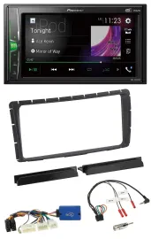 Автомагнитола Pioneer 2DIN DAB USB Bluetooth для Toyota Hilux (с 2011), 28-pin, управление с руля
