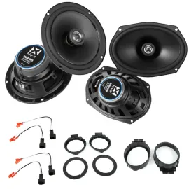 2015-2019 Chevrolet Silverado 2500HD NVX E-Series Complete Speaker Upgrade Kit